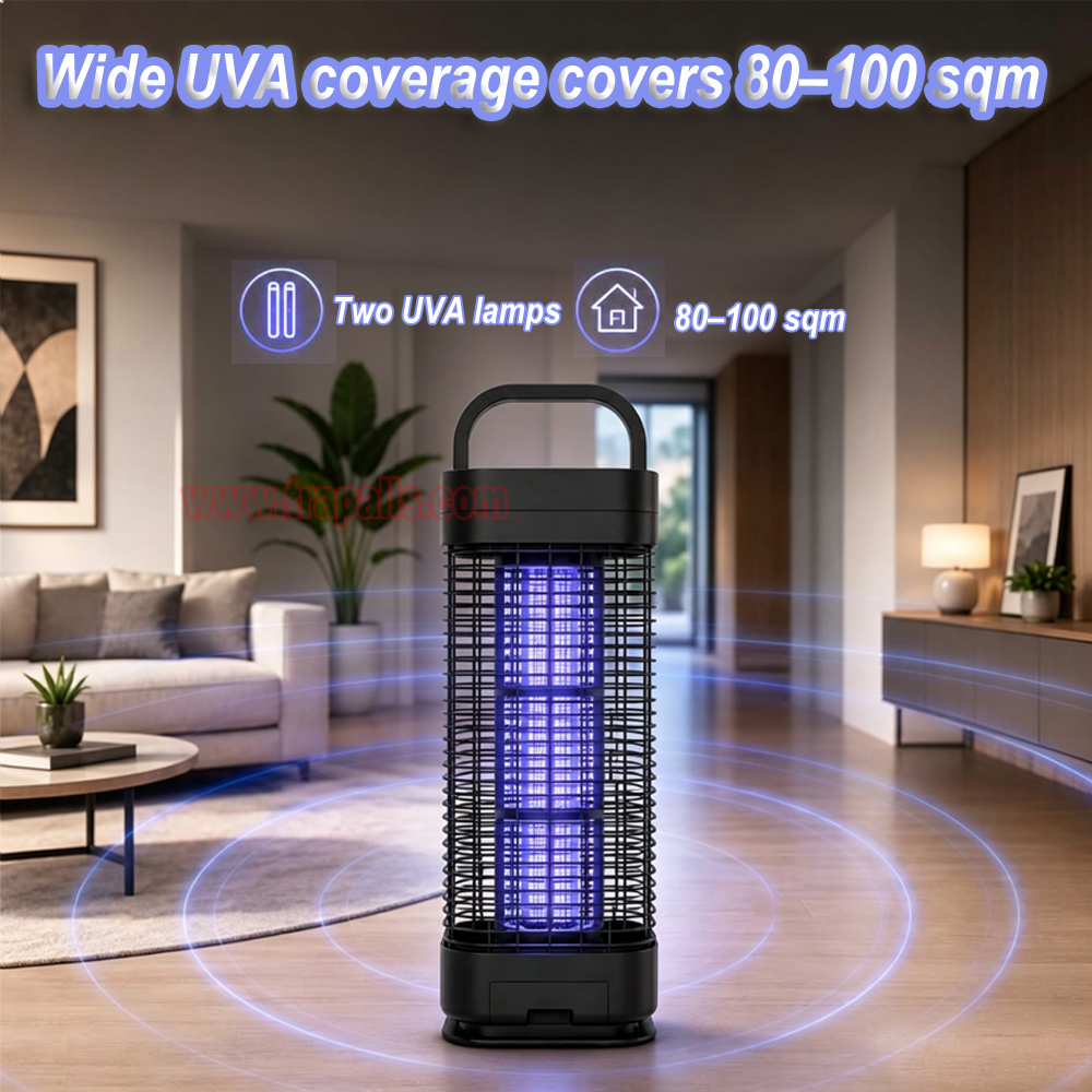 Outdoor Home UVA Fly Zapper Bug Trap Electric Shock Insect Killer Mosquito Killer Lamp - Image 11