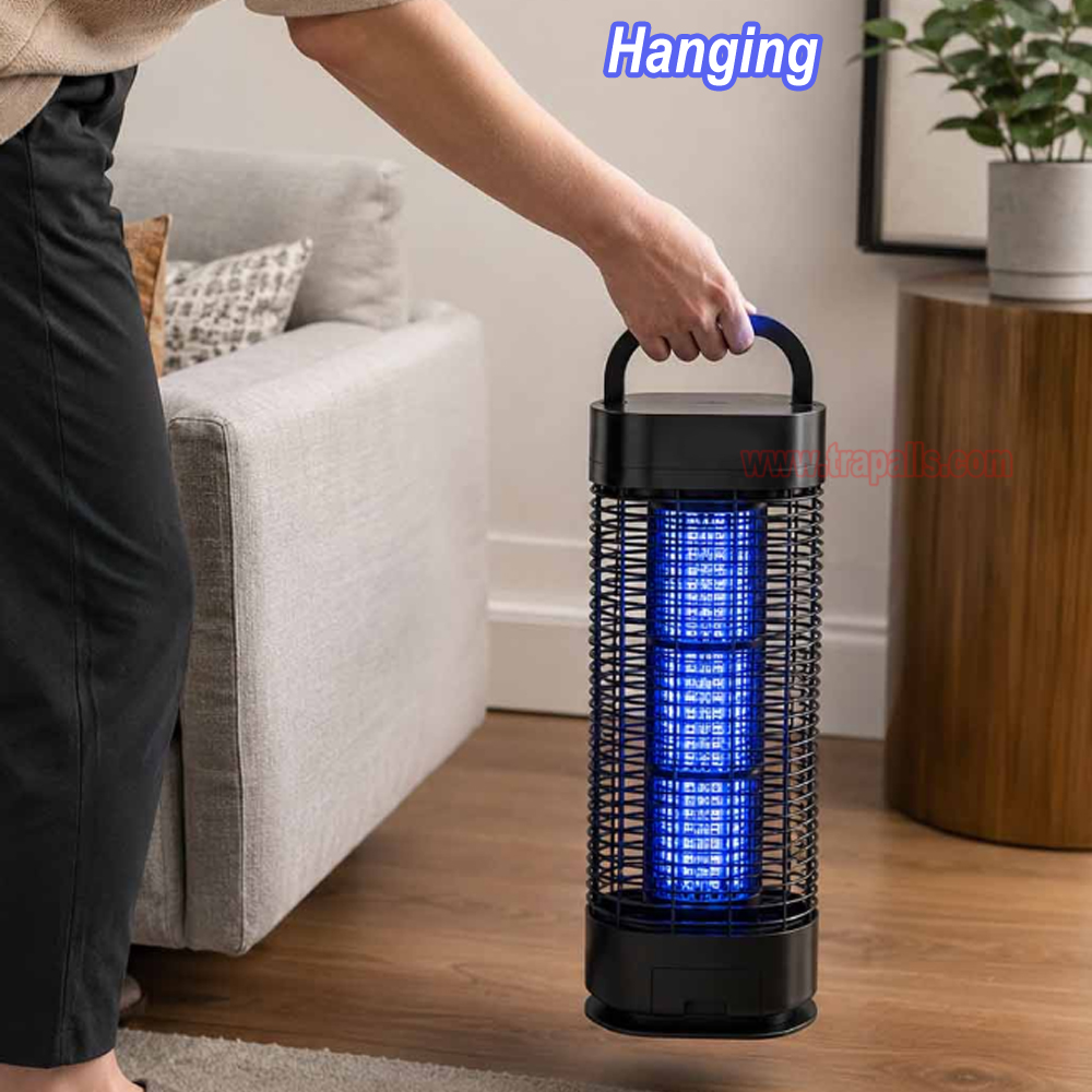 Outdoor Home UVA Fly Zapper Bug Trap Electric Shock Insect Killer Mosquito Killer Lamp - Image 17