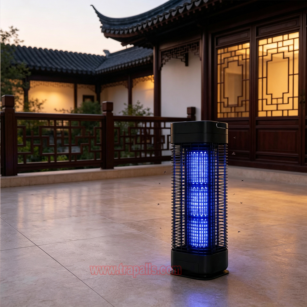 Outdoor Home UVA Fly Zapper Bug Trap Electric Shock Insect Killer Mosquito Killer Lamp - Image 19