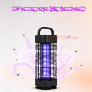 Outdoor Home UVA Fly Zapper Bug Trap Electric Shock Insect Killer Mosquito Killer Lamp - Image 10