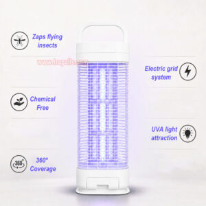 Outdoor Indoor UVA Fly Zapper Bug Trap Electric Shock Insect Killer Mosquito Killer Lamp - Image 5