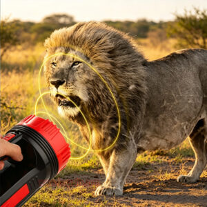 Outdoor Travel Portable Handheld LED Flashlight High Power Dog Repellent Ultrasonic Animal Repeller - Image 17