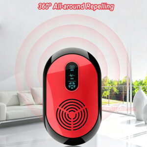 Indoor Home Plug-in Ultrasonic Bat Insect Deterrent Intelligent Frequency Conversion Gecko Repeller - Image 17