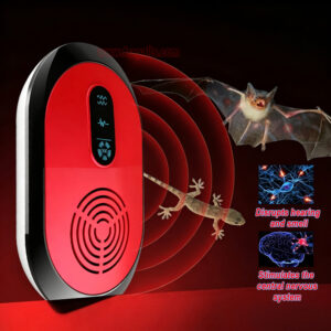 Indoor Home Plug-in Ultrasonic Bat Insect Deterrent Intelligent Frequency Conversion Gecko Repeller - Image 9