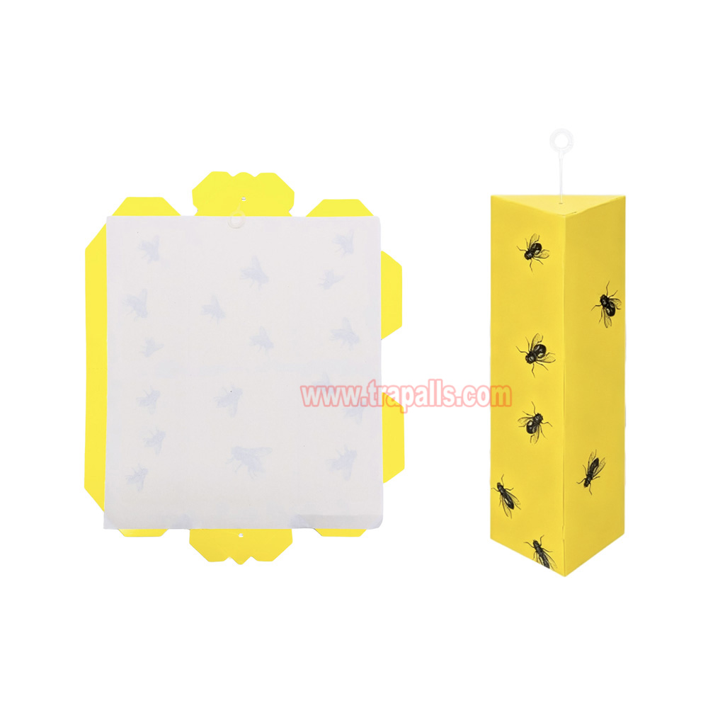 Orchard Indoor Disposable Adhesive Flying Insect Catcher Glue Pest Board Trap Sticky Fly Trap - Image 2