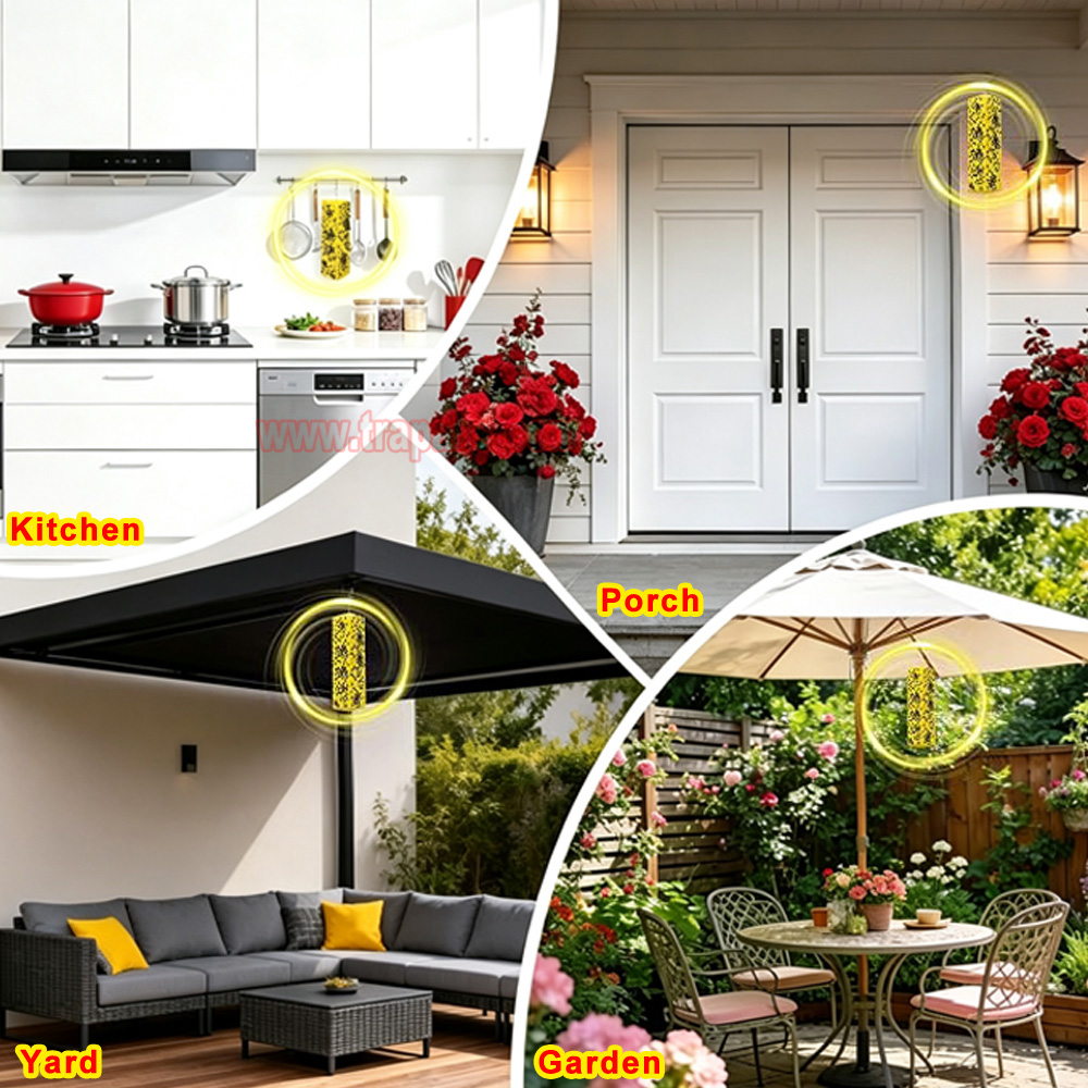 Orchard Indoor Disposable Adhesive Flying Insect Catcher Glue Pest Board Trap Sticky Fly Trap - Image 16