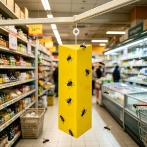 Orchard Indoor Disposable Adhesive Flying Insect Catcher Glue Pest Board Trap Sticky Fly Trap - Image 17