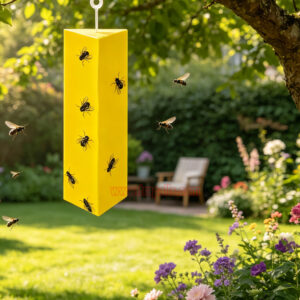 Orchard Indoor Disposable Adhesive Flying Insect Catcher Glue Pest Board Trap Sticky Fly Trap - Image 18