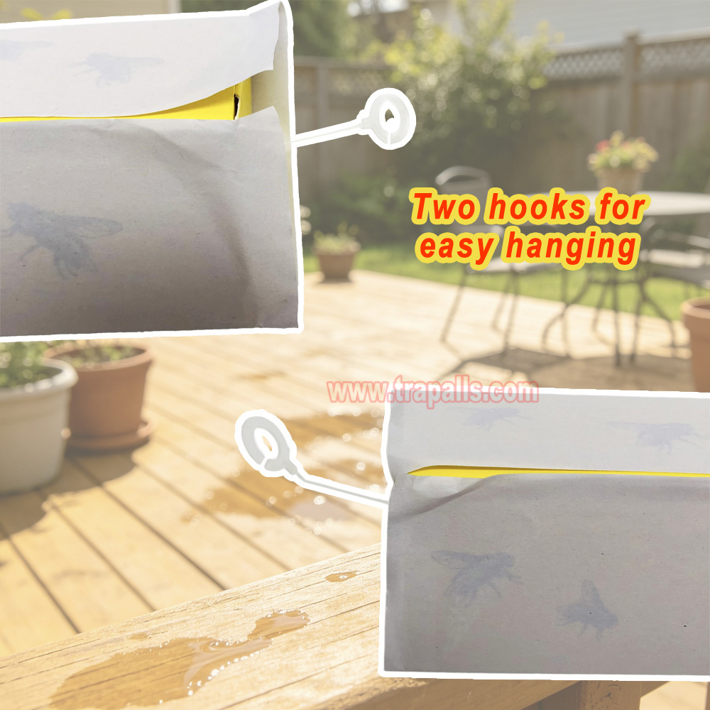 Orchard Indoor Disposable Adhesive Flying Insect Catcher Glue Pest Board Trap Sticky Fly Trap - Image 9
