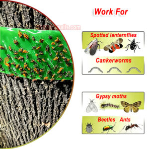 Orchard Protecting Tree External Adhesive Tree Insect Trap Tape Insect Barrier Tree Pest Tape - Image 9