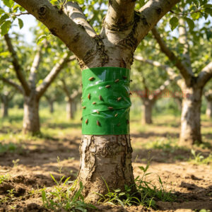 Outdoor Orchard Protecting Tree External Adhesive Tree Insect Trap Tape Crawling Pest Barrier Tree Pest Tape - Image 12