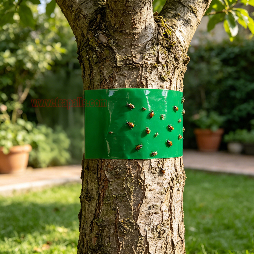 Outdoor Orchard Protecting Tree External Adhesive Tree Insect Trap Tape Crawling Pest Barrier Tree Pest Tape - Image 13