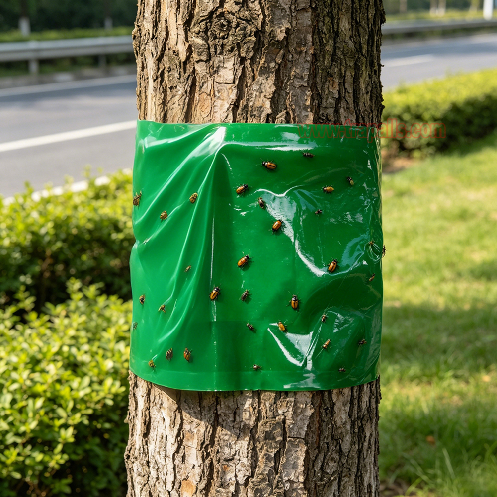 Outdoor Orchard Protecting Tree External Adhesive Tree Insect Trap Tape Crawling Pest Barrier Tree Pest Tape - Image 14