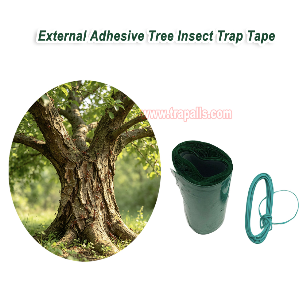Outdoor Orchard Protecting Tree External Adhesive Tree Insect Trap Tape Crawling Pest Barrier Tree Pest Tape - Image 4
