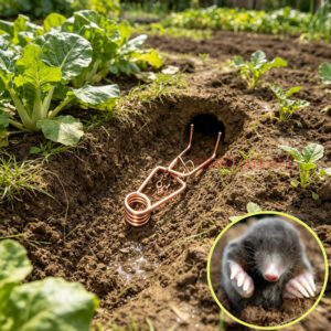 Outdoor Garden Underground Tunnel Sensitive Trigger Vole Control Gopher Catcher Chain Secured Trigger Mole Trap - Image 15