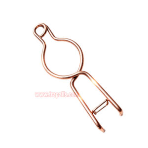 Outdoor Garden Underground Tunnel Sensitive Trigger Rodent Control Catcher Hand Metal Mole Trap - Image 2