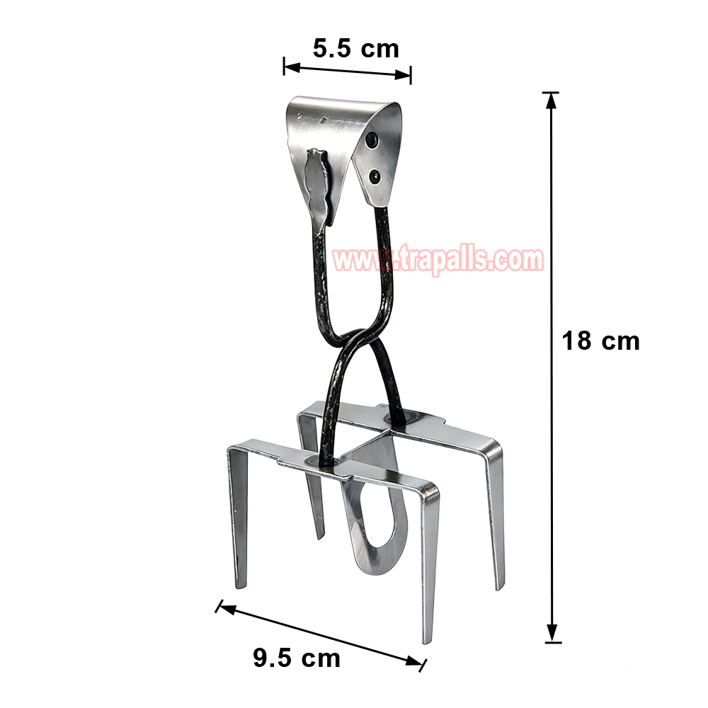 Outdoor Garden Underground Tunnel Reusable Sensitive Trigger Gopher Control Vole Catcher Metal Mole Trap - Image 3