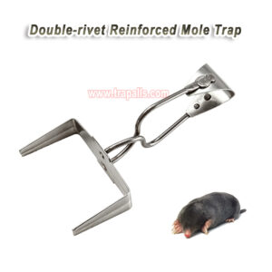Outdoor Garden Underground Tunnel Reusable Sensitive Trigger Gopher Control Vole Catcher Metal Mole Trap - Image 4
