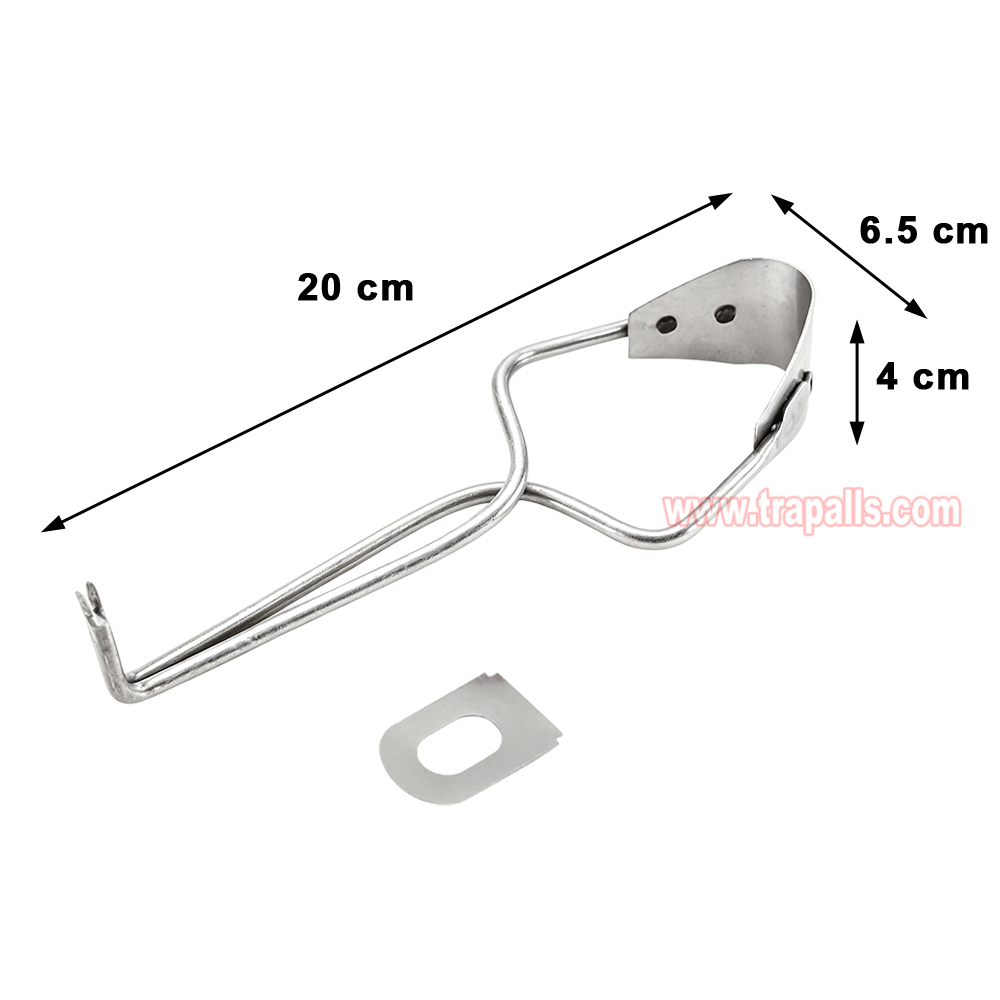 Outdoor Garden Underground Tunnel Reusable Gopher Control Vole Catcher Metal Mole Trap - Image 3