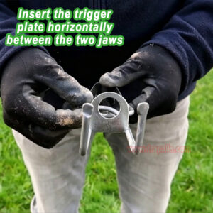 Outdoor Garden Underground Tunnel Reusable Gopher Control Vole Catcher Metal Mole Trap - Image 7