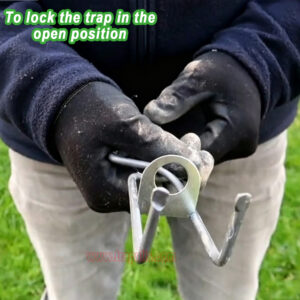 Outdoor Garden Underground Tunnel Reusable Gopher Control Vole Catcher Metal Mole Trap - Image 8