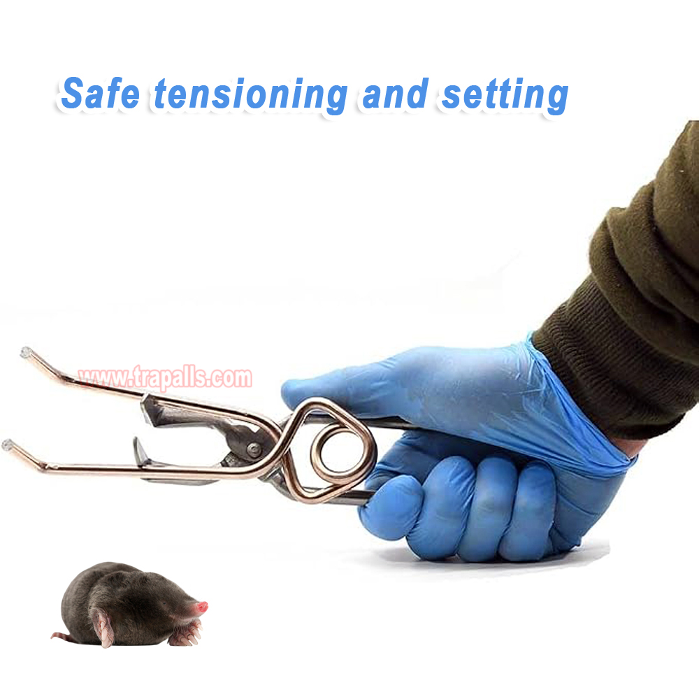 Portable Spring Tension Key Setting Tool for Spring Loaded Scissor Gopher Trap Mole Trap Tension Wrench - Image 6