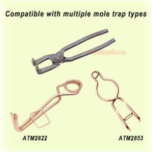 Portable Spring Tension Key Setting Tool for Spring Loaded Scissor Gopher Trap Mole Trap Tension Wrench - Image 8