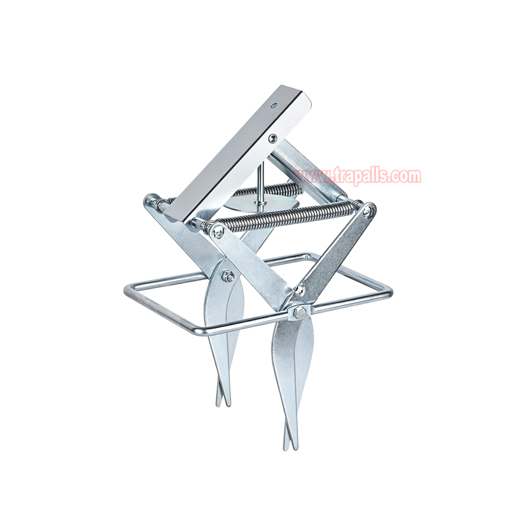 Outdoor Metal Galvanized Steel Vole Trap with Sensitive Trigger Gopher Catcher Spear Type Mole Trap - Image 2