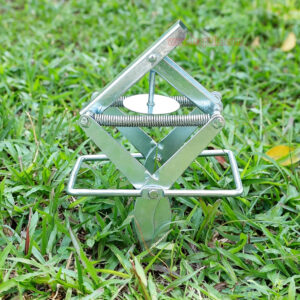 Outdoor Metal Galvanized Steel Vole Trap with Sensitive Trigger Gopher Catcher Spear Type Mole Trap - Image 13