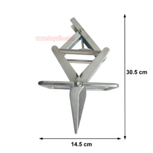 Outdoor Metal Galvanized Steel Vole Trap with Sensitive Trigger Gopher Catcher Spear Type Mole Trap - Image 3
