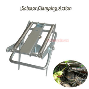 Outdoor Metal Galvanized Steel Vole Trap with Sensitive Trigger Gopher Catcher Spear Type Mole Trap - Image 10