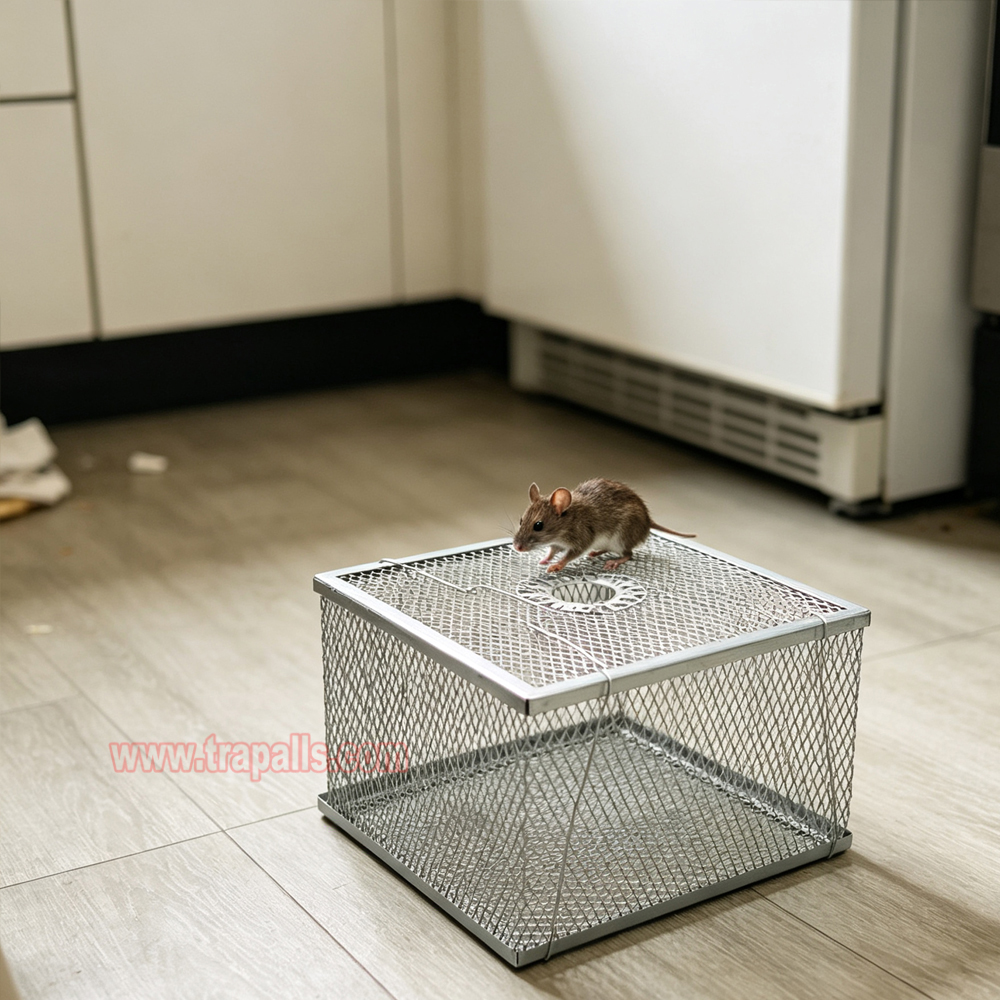 Indoor Warehouse Humane Durable Wire Mesh Reusable Mouse Cage Multi-Catch Live Mouse Trap Cage - Image 15