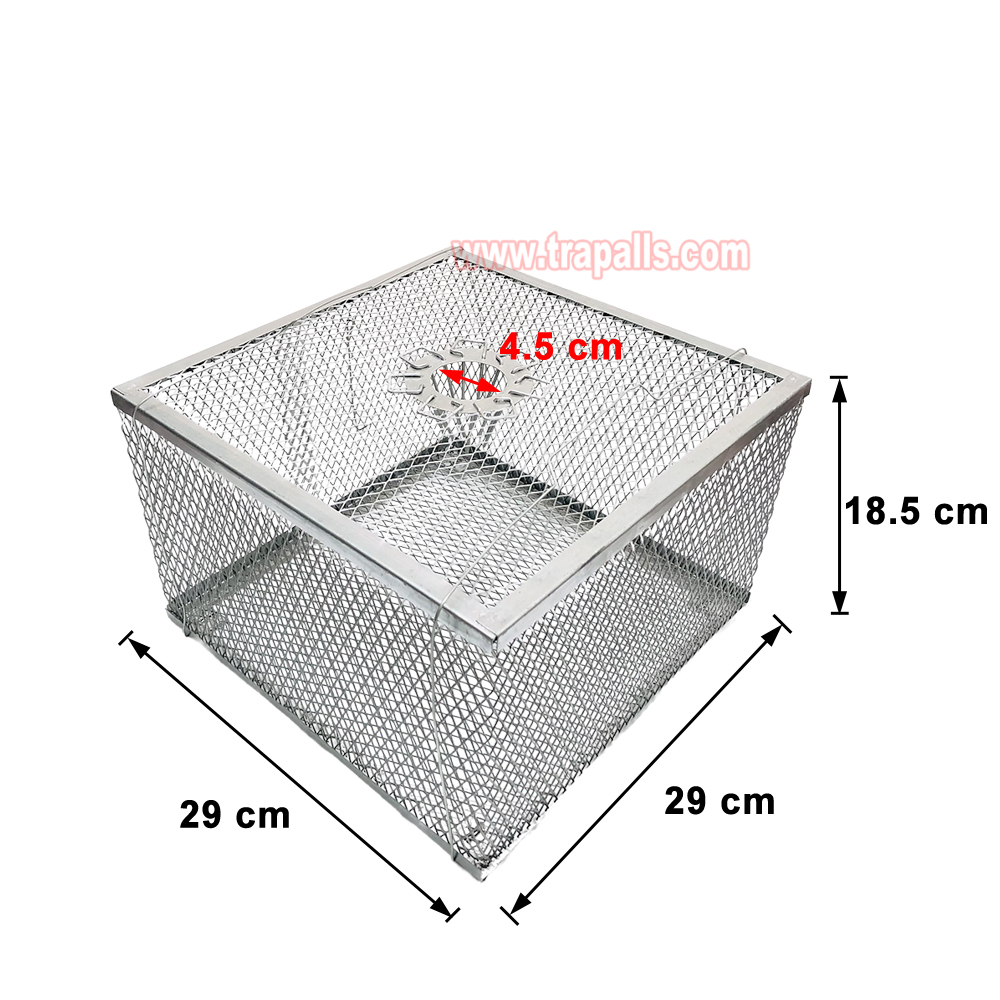 Indoor Warehouse Humane Durable Wire Mesh Reusable Mouse Cage Multi-Catch Live Mouse Trap Cage - Image 3
