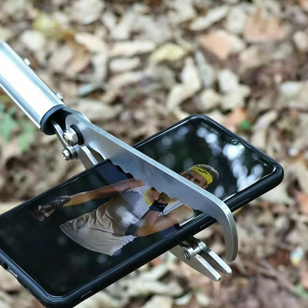 Outdoor Aquaculture Adjustable Fishing Tong Telescopic Eel Clamp Extendable Snake Catcher with Safety Lock - Image 12