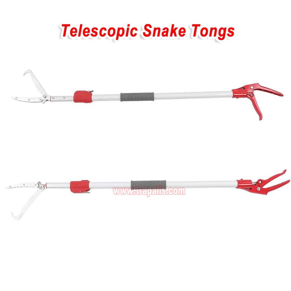 Outdoor Aquaculture Adjustable Fishing Tong Telescopic Eel Clamp Extendable Snake Catcher with Safety Lock - Image 16