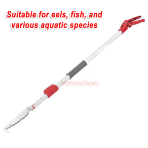 Outdoor Aquaculture Adjustable Fishing Tong Telescopic Eel Clamp Extendable Snake Catcher with Safety Lock - Image 17