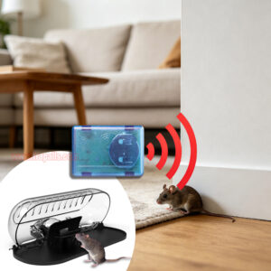 Home Warehouse Battery Powered Acoustic Rodent Detector Reliable Alert System Mouse Trap Alarm - Image 11