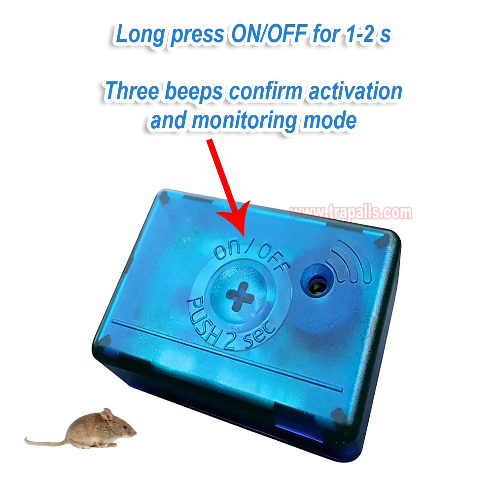 Home Warehouse Battery Powered Acoustic Rodent Detector Reliable Alert System Mouse Trap Alarm - Image 5