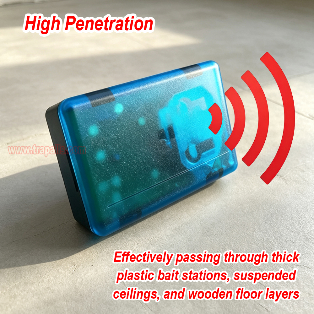 Home Warehouse Battery Powered Acoustic Rodent Detector Reliable Alert System Mouse Trap Alarm - Image 7