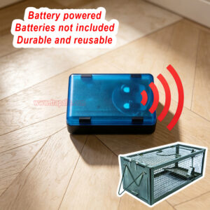 Home Warehouse Battery Powered Acoustic Rodent Detector Reliable Alert System Mouse Trap Alarm - Image 9