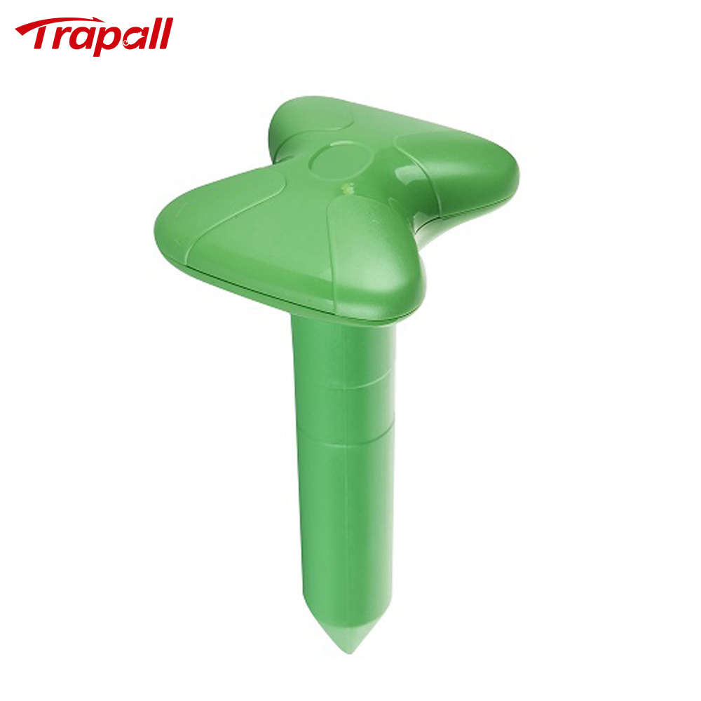 Outdoor Vibration Gopher Deterrent Battery Powered Sonic Vole Repellent Ultrasonic Mole Repeller