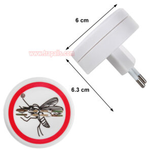 Home Hotel Plug-in Pest Control Device with LED Indicator Electric Fly Deterrent Ultrasonic Mosquito Repeller - Image 3