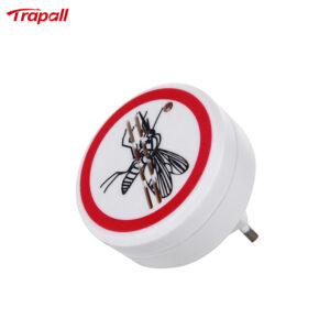 Home Hotel Plug-in Pest Control Device with LED Indicator Electric Fly Deterrent Ultrasonic Mosquito Repeller