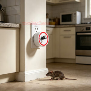 Indoor Warehouse Plug-in Electric Rodent Deterrent with LED Indicator Ultrasonic Mouse Repeller - Image 11
