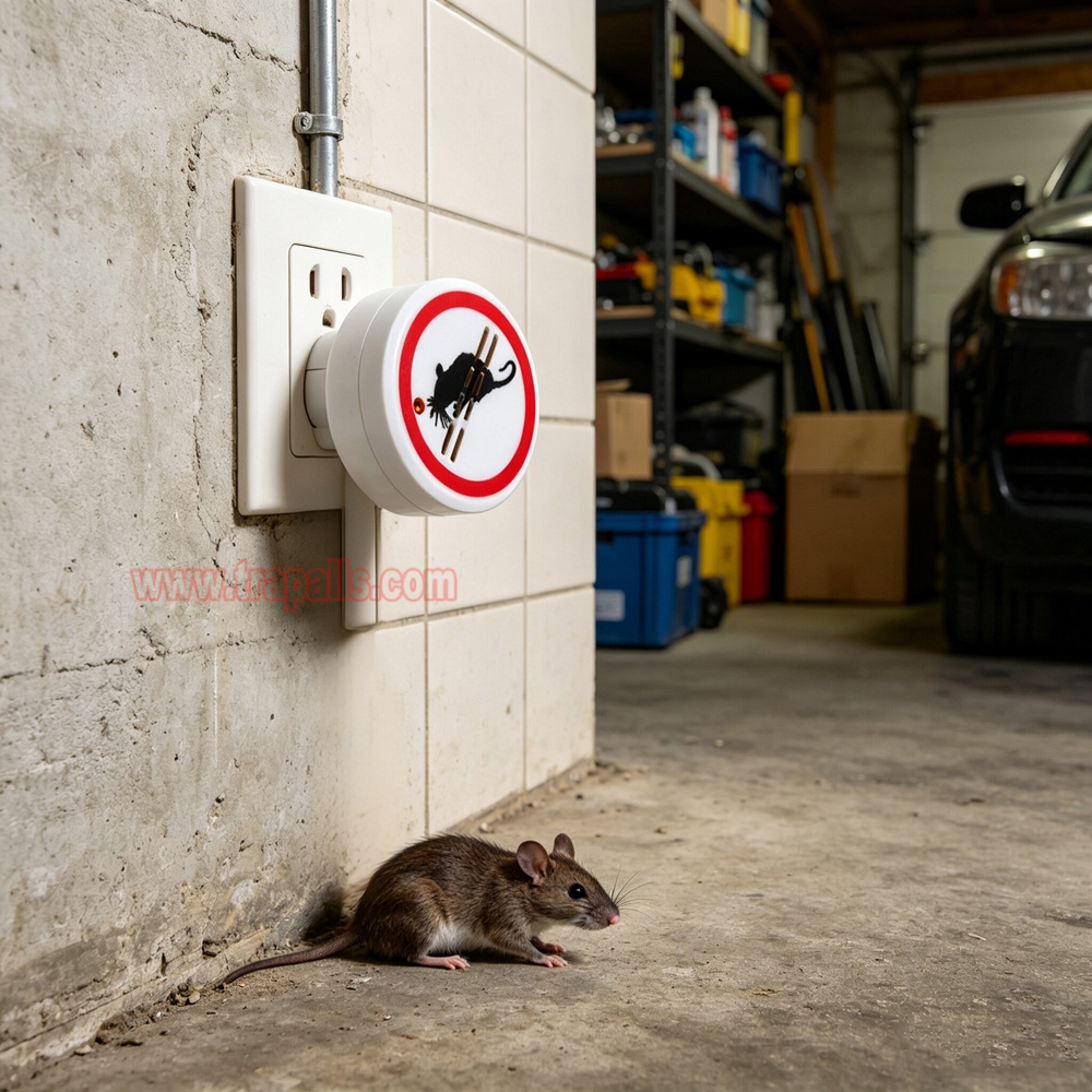 Indoor Warehouse Plug-in Electric Rodent Deterrent with LED Indicator Ultrasonic Mouse Repeller - Image 12