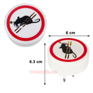 Indoor Warehouse Plug-in Electric Rodent Deterrent with LED Indicator Ultrasonic Mouse Repeller - Image 3