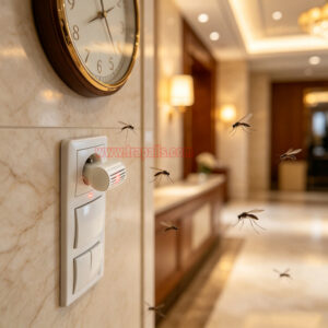 Home Plug-in Pest Control Device with LED Indicator Electric Mosquito Killer Ultrasonic Mosquito Repeller - Image 12