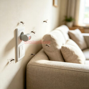 Home Plug-in Pest Control Device with LED Indicator Electric Mosquito Killer Ultrasonic Mosquito Repeller - Image 13