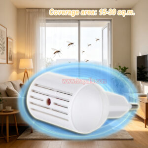 Home Plug-in Pest Control Device with LED Indicator Electric Mosquito Killer Ultrasonic Mosquito Repeller - Image 4