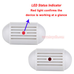 Home Plug-in Pest Control Device with LED Indicator Electric Mosquito Killer Ultrasonic Mosquito Repeller - Image 5
